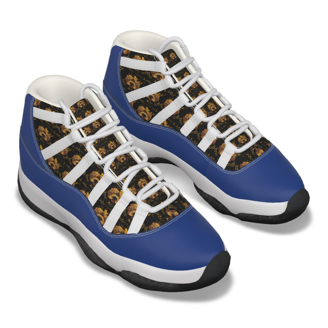 Rossolini1 Blue Women's High Top Basketball Shoes