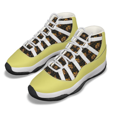 Rossolini1 Lemon Women's High Top Basketball Shoes