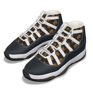 Rossolini1 Navy Blue Women's High Top Basketball Shoes