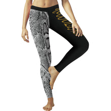 #Rossolini1# TheName SnakeSkin IMG Low Rise Leggings (Invisible Stitch) (Model L05)