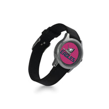 #Rossolini1# Eagles Hot Pink Kid's Stainless Steel Leather Strap Watch(Model 208)