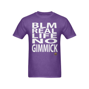 #BLM# No Gimmick Purple T-Shirt