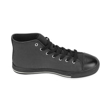 #Rossolini1# InSider Charcoal High Top Canvas Shoes for Kid (Model 017)