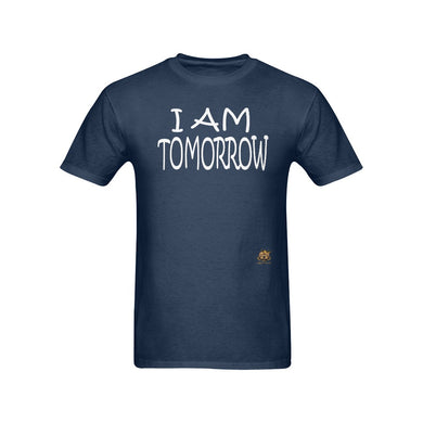 #i AM TOMORROW# Navy Blue T-Shirt