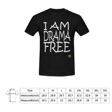 #DRAMA FREE# Black T-Shirt