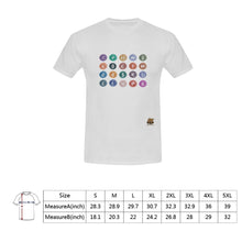 #Rossolini1# Cryptocurrencies White T-Shirt