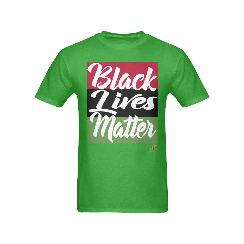 #Rossolini1# Black Lives Matter - Green T-Shirt