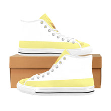 #Rossolini1# Flavor White/Yellow Vancouver H Men's Canvas Shoes (1013-1)