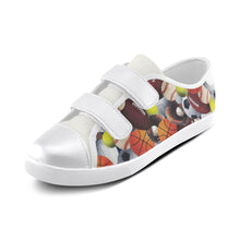 #Rossolini1# BALLIN Velcro Canvas Kid's Shoes (Model 008)