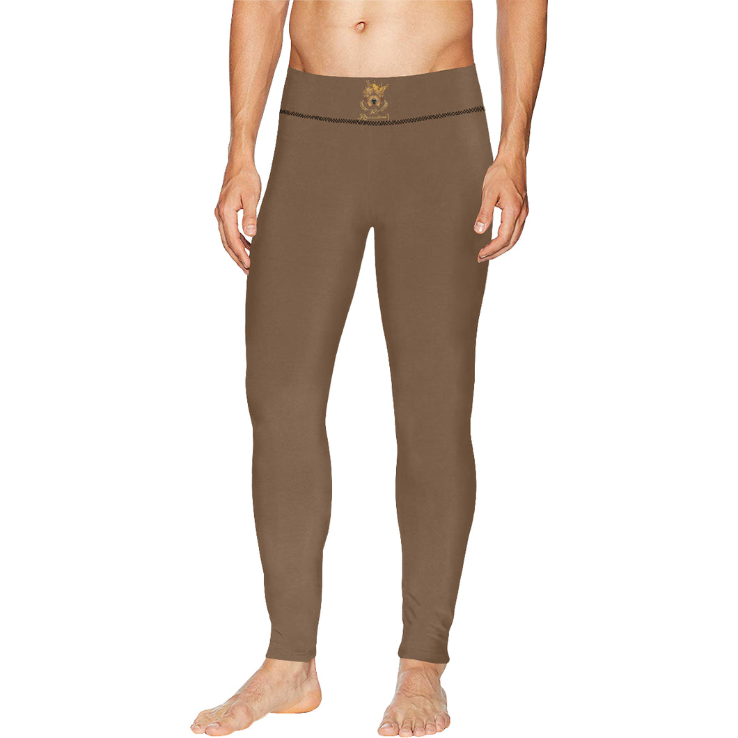 #MASKOFF# Brown Meggings (Model L38)