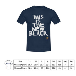 #Rossolini1# The New Black Navy Blue T-Shirt