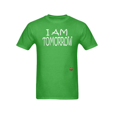 #i AM TOMORROW# Green T-Shirt