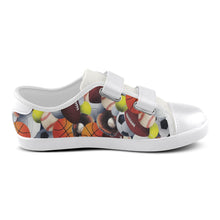 #Rossolini1# BALLIN Velcro Canvas Kid's Shoes (Model 008)