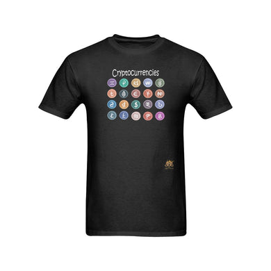 #Rossolini1# Cryptocurrencies Black T-Shirt