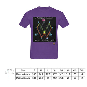 #Rossolini1# Math Genius Purple T-Shirt