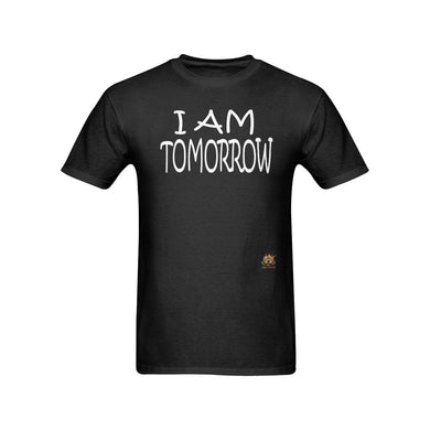 #i AM TOMORROW# Black T-Shirt