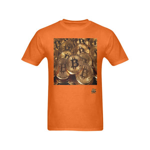 #CryptoLife# Orange T-Shirt