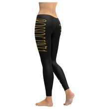 #Rossolini1# TheName Black Low Rise Leggings (Invisible Stitch) (Model L05)