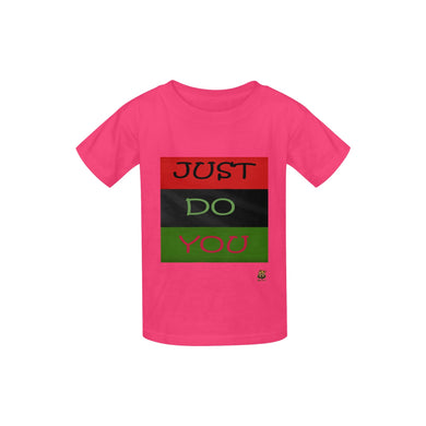 #Rossolini1# JUST DO YOU Pink Kid's  Classic T-shirt (Model T22)