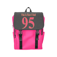 #This Is How I Roll# 95 Red/Gold Casual Shoulders Backpack (Model 1623)