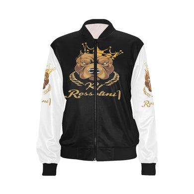 #MASKOFF# B/L Bomber Jacket for Women (Model H36)