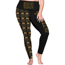 #Rossolini1# TheName MaskOn Right Plus Size High Waist Leggings (Model L44)