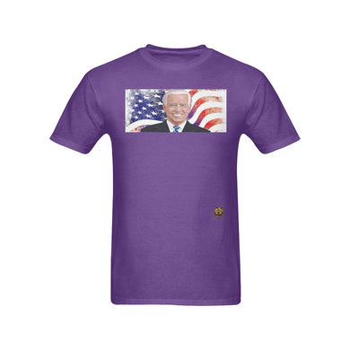 #BIDEN# Purple T-Shirt