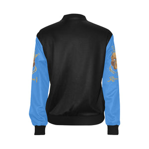 #MASKOFF# B/B Bomber Jacket for Women (Model H36)