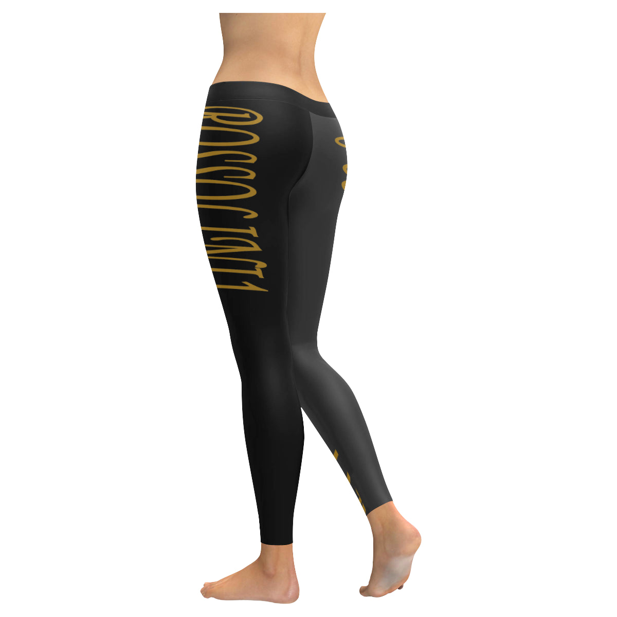 Llama Drama Leggings Women's Low Rise Leggings (Invisible Stitch) (Model  L05)