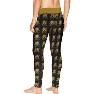 #Rossolini1# Gold Trim Meggings (Model L38)