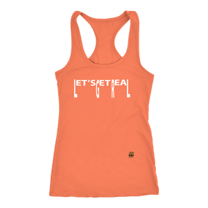 #LET'SGETREAL# 2 Racerback Tank