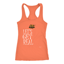 #LET'SGETREAL# Racerback Tank