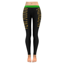 #Rossolini1# TheName Green Trim Low Rise Leggings (Invisible Stitch) (Model L05)