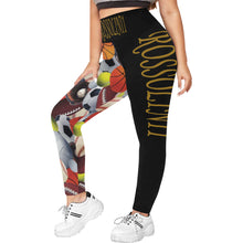 #Rossolini1# TheName BALLIN Plus Size High Waist Leggings (Model L44)