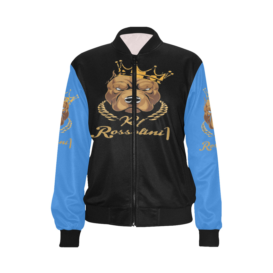 #MASKOFF# B/B Bomber Jacket for Women (Model H36)