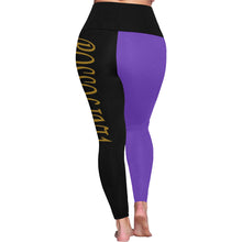 #Rossolini1# TheName B/P Plus Size High Waist Leggings (Model L44)