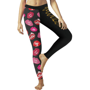 #Rossolini1# TheName LIPS Low Rise Leggings (Invisible Stitch) (Model L05)