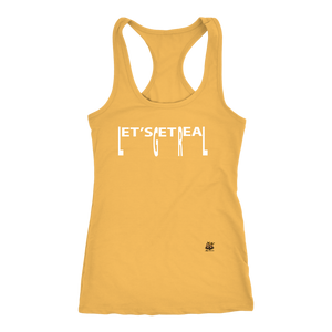 #LET'SGETREAL# 2 Racerback Tank