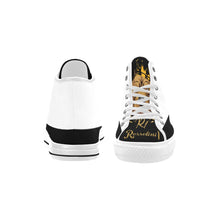 #Rossolini1# Flavor White/Black Vancouver H Women's Canvas Shoes (1013-1)