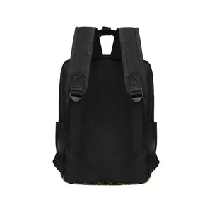 #Rossolini1# Black Twin Handle Backpack (Model 1732)