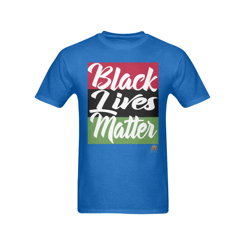 #Rossolini1# Black Lives Matter - Blue T-Shirt