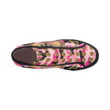 #Rossolini1# Streetz Black/Pink Camo Vancouver H Men's Canvas Shoes (1013-1)