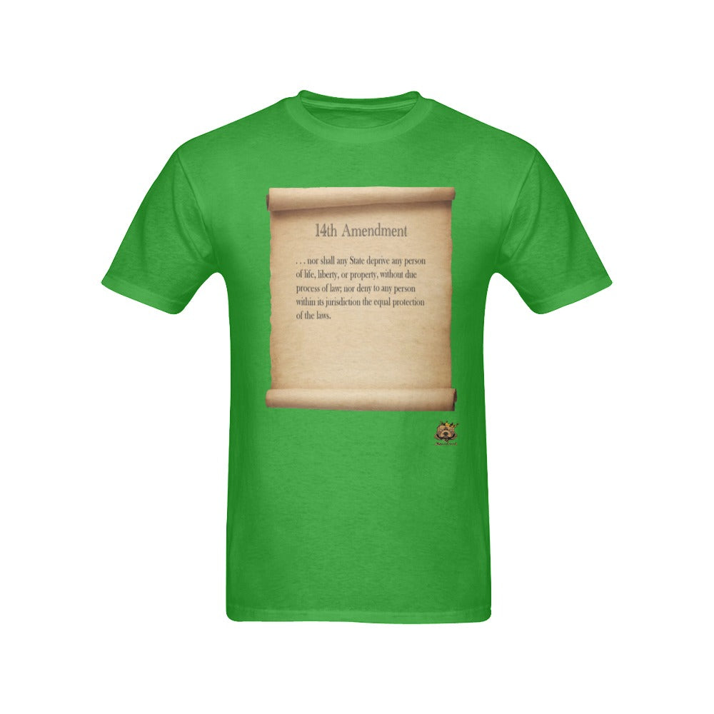 #The 14th Amendment# Green T-Shirt