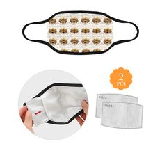 #Rossolini1# White Mouth Mask (2 Filters Included) (Non-medical Products)