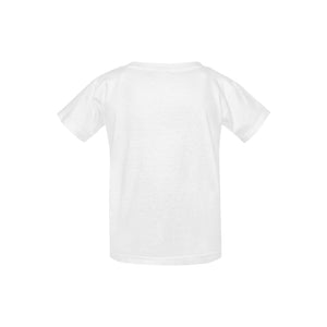 #Rossolini1# Logo White Kid's  Classic T-shirt (Model T22)