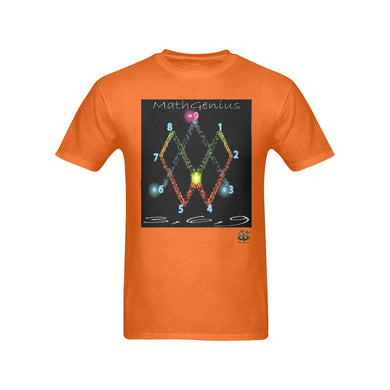 #Rossolini1# Math Genius Orange T-Shirt