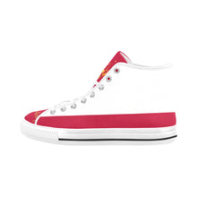 #Rossolini1# Flavor White/Red Vancouver H Women's Canvas Shoes (1013-1)