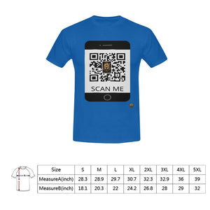 #Rossolini1# Scan Me Blue T-Shirt