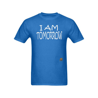 #i AM TOMORROW# Blue T-Shirt