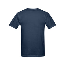 #NEVERFORGET# Pequot 1637 Men's Navy Blue T-Shirt